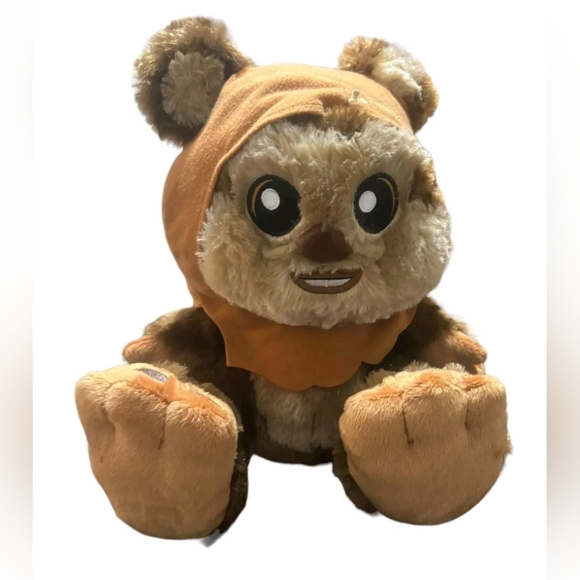 Disney Other - Disney Parks Big Feet Wicket the Ewok Star Wars 10" Plush Stuffed Toy Soft